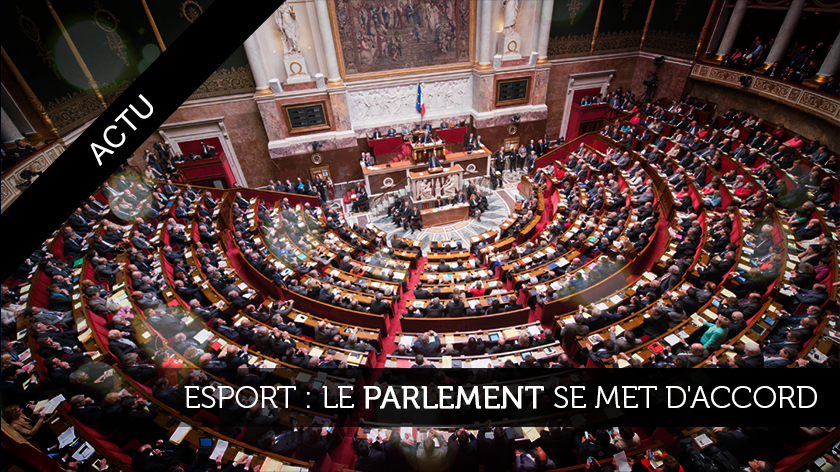 Le Parlement se met d'accord sur l'eSport