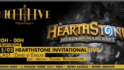 Hearthstone: Tournoi au Meltdown Samedi !