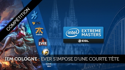 IEM Cologne : Ever s'impose d'une courte tête