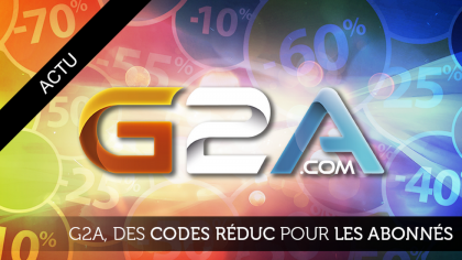 Pluie de réductions G2A pour les abonnés