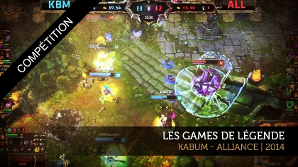 Les games de légende : KaBuM - Alliance, 2014