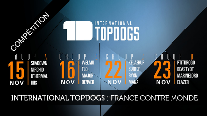 International Topdogs : France contre Monde