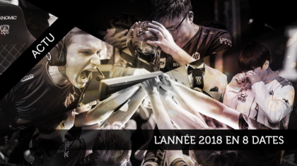 L'année 2018 en huit dates