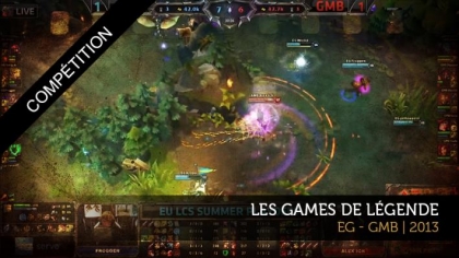 Les games de légende : Evil Geniuses - Gambit Gaming, 2013