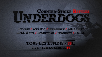 Underdogs arrive sur CS:GO