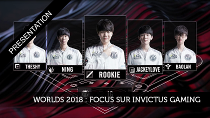 Worlds 2018 : focus sur Invictus Gaming