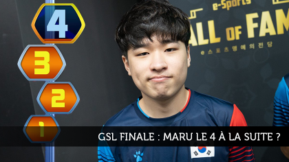 GSL finale : Maru, le 4 à la suite ?