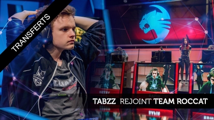 Tabzz rejoint Team Roccat