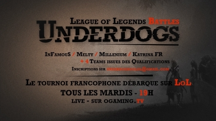 Underdogs : le tournoi continue !