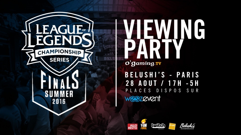 De retour au Belushi's pour la finale du Summer Split !