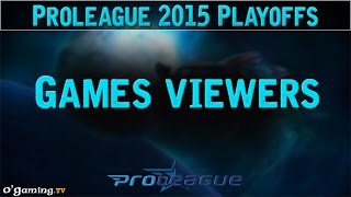 Games viewers - Proleague 2015 - Playoffs